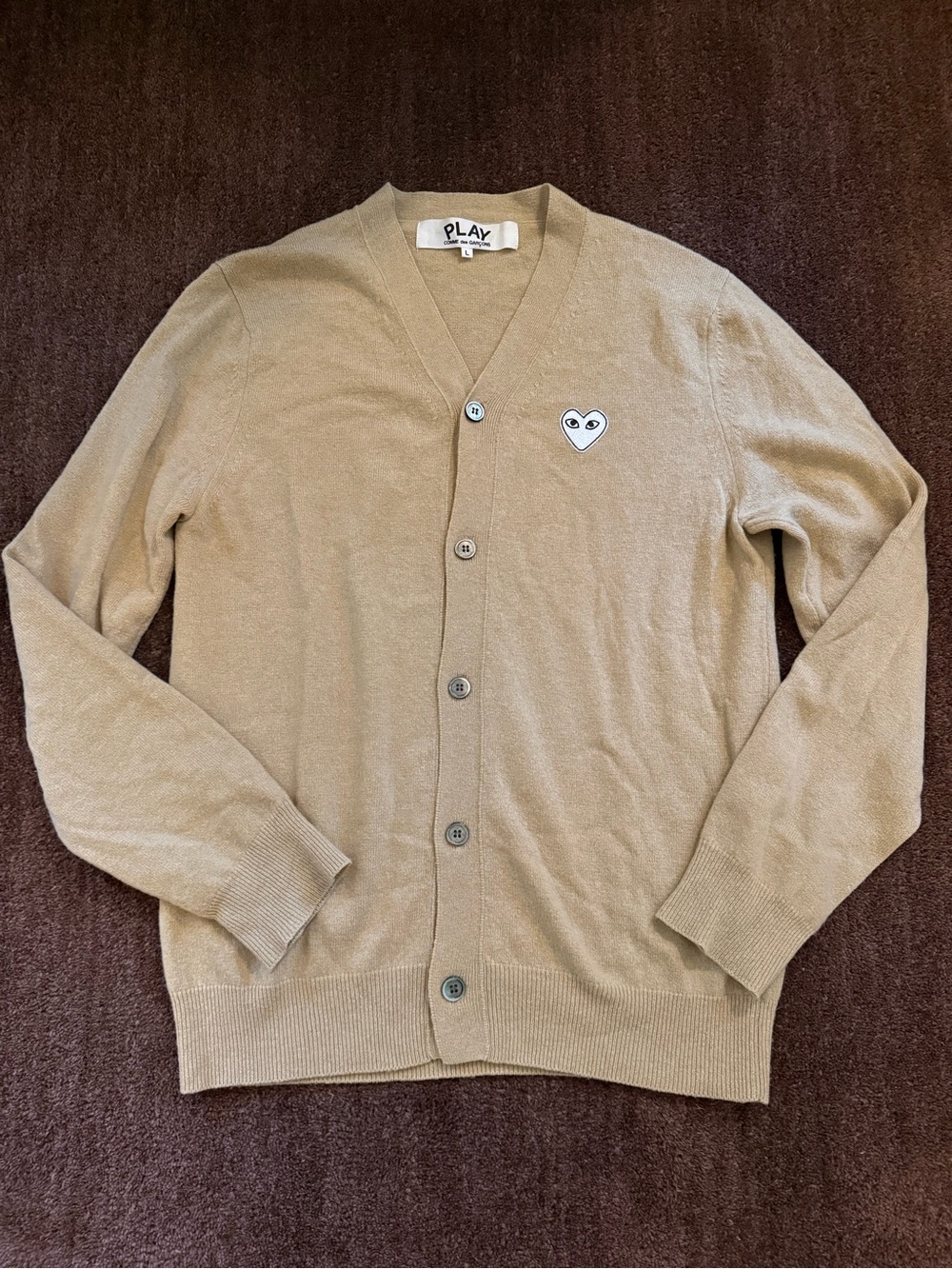 Play CDG cardigan L
